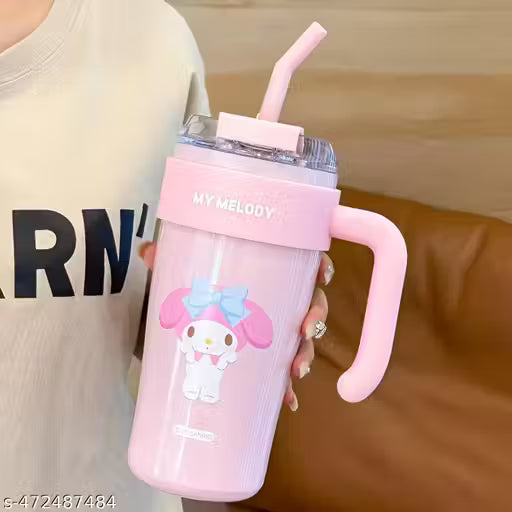 My Melody Aesthetic Handle Tumbler